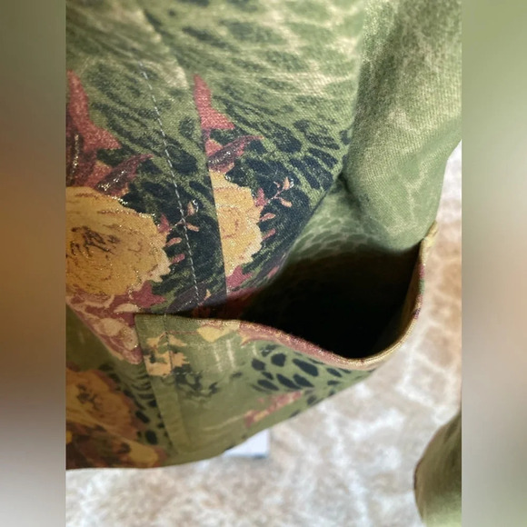 Vintage Doncaster Blazer Jacket Parisian Preppy Scandi Autumn Fall 100% Cotton - Picture 4 of 8